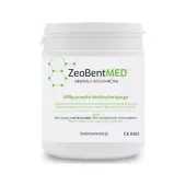 ZeoBentMED Zeolit + Bentonit proszek 400g 