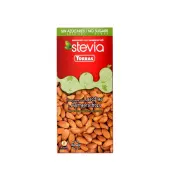 Czekolada mleczna z migdałami stewia 125g Torras