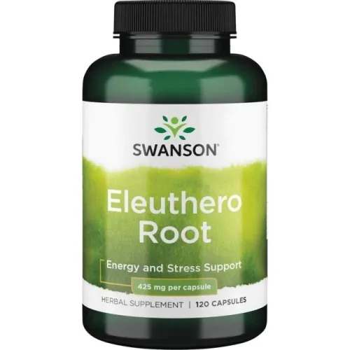 Swanson Eleuthero Root - Żeńszeń Syberyjski 425 mg 120 kapsułek