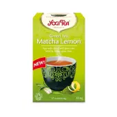 Herbata zielona matcha cytrynowa 17 saszetek BIO Yogi Tea