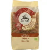 Makaron fusilli z płaskurki razowy 500 g BIO Alce Nero