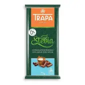 Czekolada mleczna ze stewią bez dodatku cukru 75g Trapa 