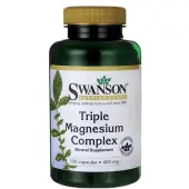 Swanson Triple Magnesium Complex magnez 100 kapsułek