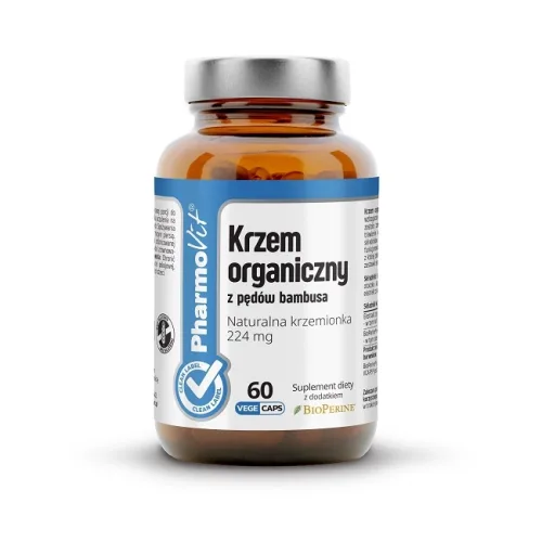 Pharmovit Krzem organiczny z pędów bambusa 60 kapsułek