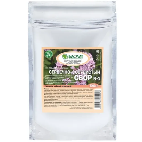 Biolit kardio-san – mieszanka ziołowa, układ krwionośny 100 g