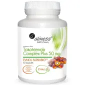 Aliness tokotrienols complex PLUS 50 mg 60 kapsułek