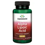 Swanson ala (kwas alfa liponowy) 600 mg 60 kapsułek