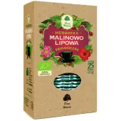Herbatka lipowo-malinowa 25 x 2,5 g BIO Dary Natury