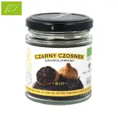 Czarny czosnek granulowany BIO 100 g Pięć Przemian