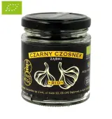 Czarny czosnek ząbki BIO 100 g Pięć Przemian