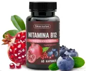 Skoczylas Witamina B12  (3 formy z granatem i borówką) 60 kapsułek
