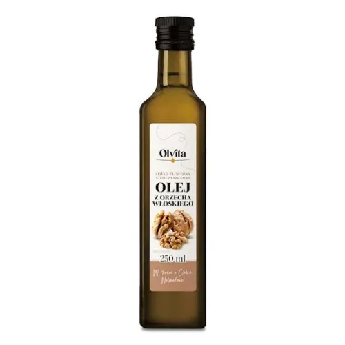 Olej z orzecha włoskiego tłoczony na zimno 250 ml Olvita