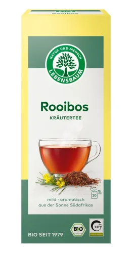 Herbata rooibos 20 saszetek BIO Lebensbaum