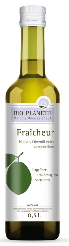 Oliwa z oliwek extra virgin Fraicheur 500 ml BIO Bio Plenet