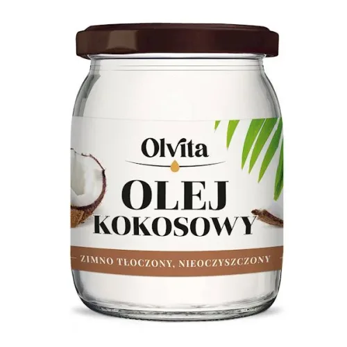 Olvita Olej kokosowy tłoczony na zimno 450 ml