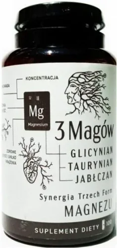 Nanga Trzech magów (Glicyna, Taurynian, Jabłczan) 100 kapsułek