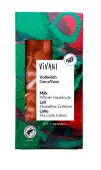 Czekolada mleczna z całymi orzechami 100g BIO Vivani