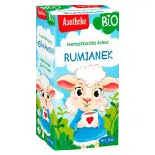 Herbatka dla dzieci rumianek BIO 20 saszetek Apotheke