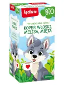 Herbatka dla dzieci koper włoski, melisa i mięta BIO 20 saszetek Apotheke