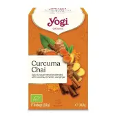 Herbatka złoty chai z kurkumą 17 saszetek BIO Yogi Tea