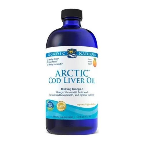 Olej z wątroby dorsza arktycznego, pomarańcza, 1060 mg 473 ml Nordic Naturals