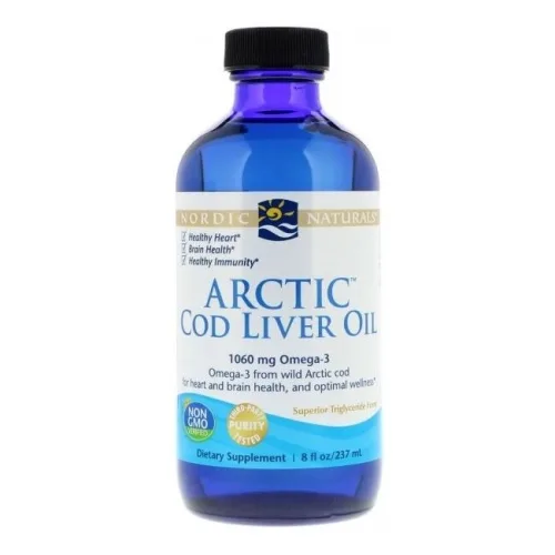 Nordic Naturals Olej z wątroby dorsza arktycznego bezsmakowy 1060 mg 237 ml