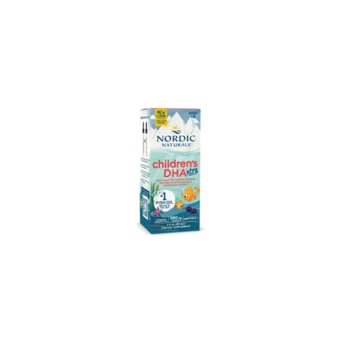 Children's DHA Xtra - Kwasy DHA dla dzieci 880 mg, jeżyna, 60 ml Nordic Naturals