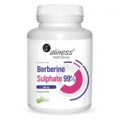 Aliness Berberyna Berberine Sulphate 99% 400mg 60vege caps