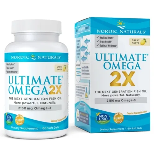 Nordic Naturals ultimate omega 2x2150mg cytryna 60 kapsułek