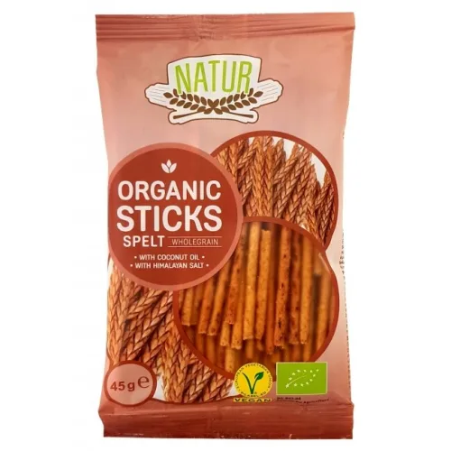 Paluszki orkiszowe pełnoziarniste 45 g BIO Pięć Przemian PROMOCJA!