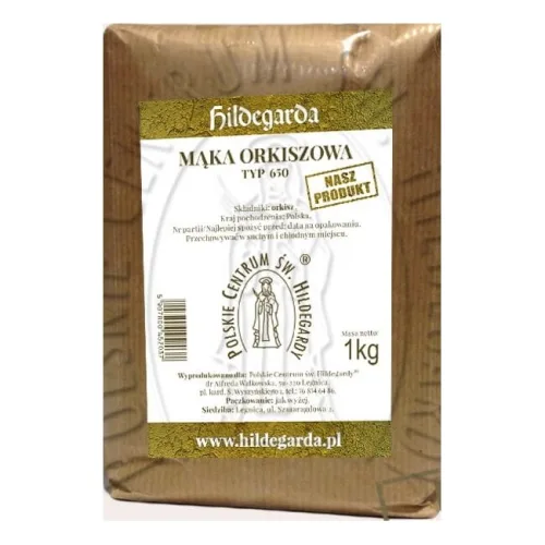 Mąka orkiszowa jasna 1 kg Hildegarda