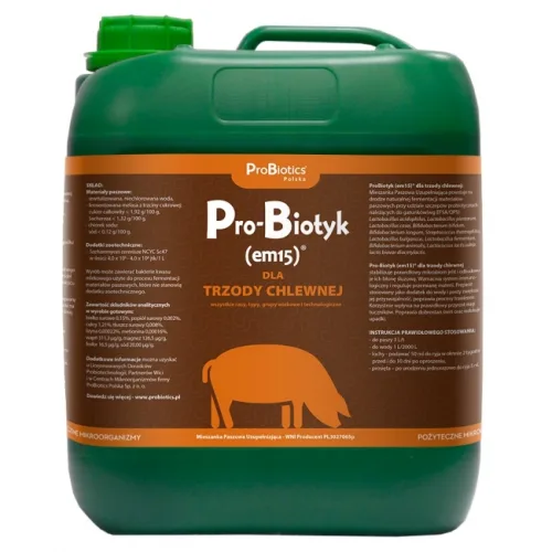 Probiotics em15 dla trzody chlewnej 5 L
