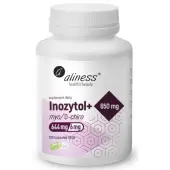 Aliness inozytol myo/D-chiro, 40/1, 650 mg 100 vege kapsułek