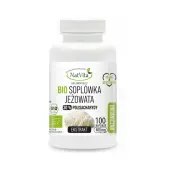Natvita Grzyb soplówka jeżowata ekstrakt 400 mg  30% 100 kapsułek 