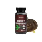 Magnez 4 formy + Czarna Rzepa 60 kapsułek Purelab Marek Skoczylas