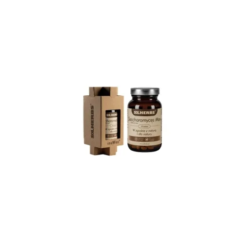 Solherbs Saccharomyces Max 120 tabletek