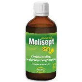 Melisept S21 (olejek z melisy, waleriany i bergamotki) krople 100ml Asepta