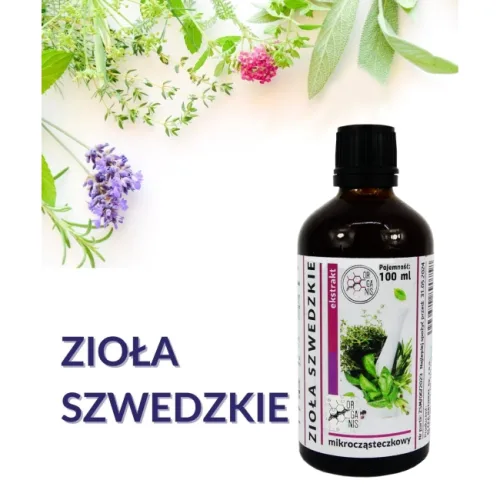 Organis Zioła szwedzkie ekstrakt - koncentrat 100 ml