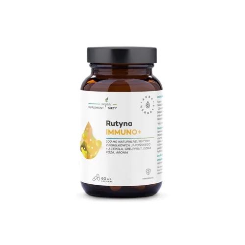 Rutyna Immuno+ 60 kapsułek Aura Herbals