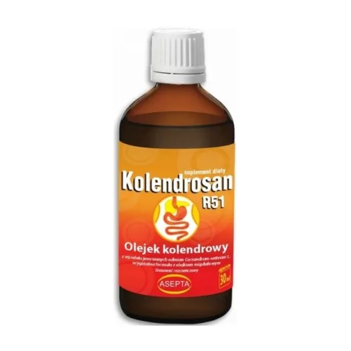 Kolendrosan R51 olejek kolendrowy krople 30ml Asepta