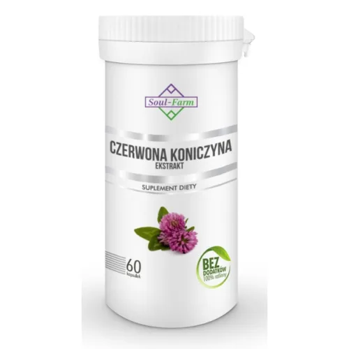 Soul Farm Czerwona koniczyna 300mg 60 kapsułek