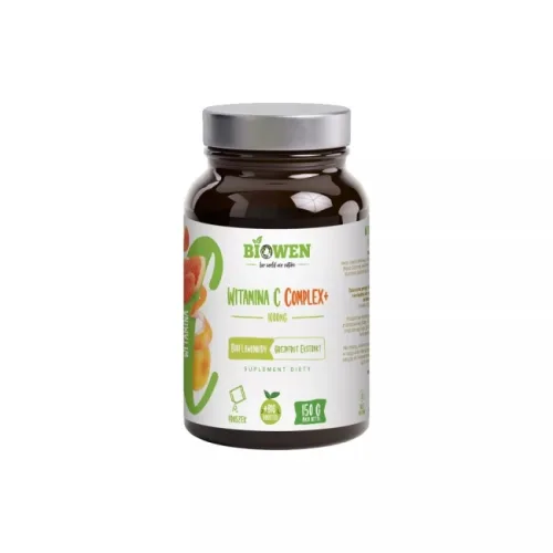 Biowen Witamina C Complex 1000 mg w proszku bezglutenowa 150 g