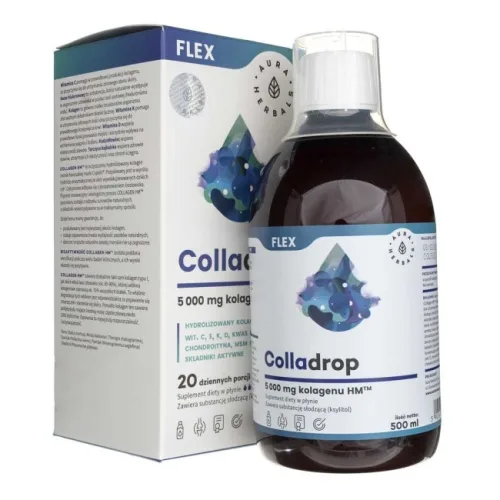 Colladrop Flex 5000 mg 500 ml Aura Herbals