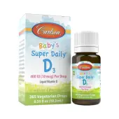 Carlson Labs baby's super daily D3 400IU witamina D3 dla dzieci 10 ml