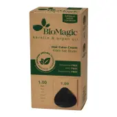 Farba do włosów czarna (1.00) 250 g Biomagic 