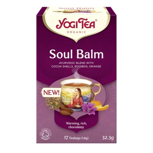Herbatka Balsam dla duszy (soul balm) BIO 17 saszetek Yogi Tea
