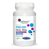 Aliness PQQ MGCPQQ® 20 mg + Q10 50 mg 60 kapsułek
