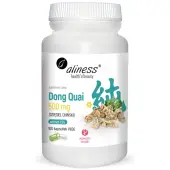 Aliness Dong Quai (dzięgiel chiński) ekstrakt 1,5% 500 mg 100 kapsułek