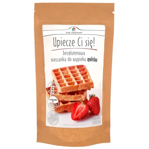 Mieszanka na gofry bezglutenowe 350 g Pięć Przemian