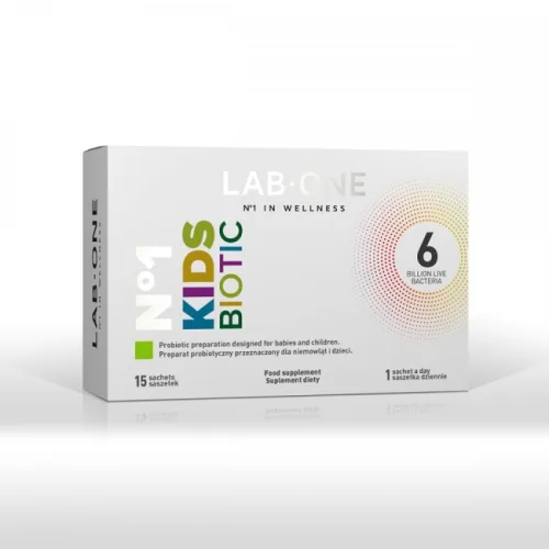LAB ONE N°1 KidsBiotic 15 saszetek